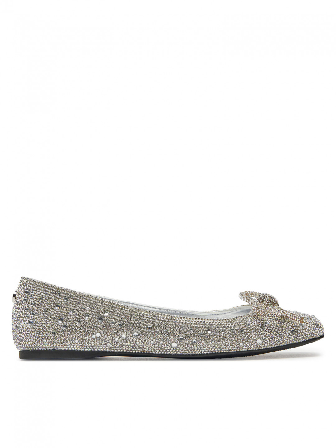 Steve Madden Baleríny Nilsa-R SM11003518 Stříbrná